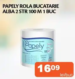 Unicarm Papely rola bucatarie alba Ofertă