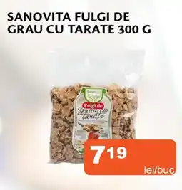 Unicarm Sanovita fulgi de grau cu tarate Ofertă