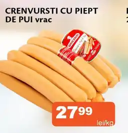 Unicarm Crenvursti cu piept de pui vrac Ofertă