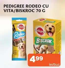 Unicarm Pedigree rodeo cu vita/biskroc Ofertă