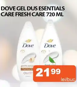 Unicarm Dove gel dus esentials care fresh care Ofertă