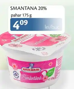 Unicarm Smantana 20% pahar Ofertă