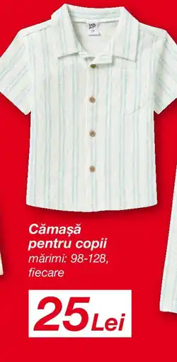 Kik Cămașă pentru copii Ofertă