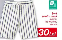 Kik Şort pentru copii Ofertă