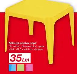 Kik Măsuță pentru copii Ofertă