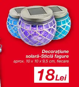 Kik Decoraţiune solară-Sticlă fagure Ofertă