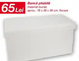 Kik Bancă pliabilǎ Ofertă