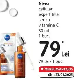 DM Nivea cellular expert filler ser cu vitamina C Ofertă