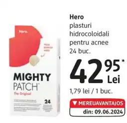DM Hero plasturi hidrocoloidali pentru acnee Ofertă