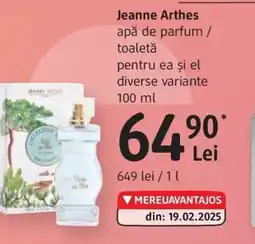 DM Jeanne Arthes apă de parfum / toaletă pentru ea şi el Ofertă