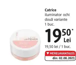 DM Catrice iluminator ochi două variante Ofertă