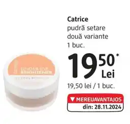 DM Catrice pudră setare două Ofertă
