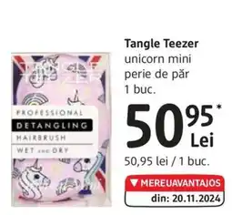 DM Tangle Teezer unicorn mini perie de păr Ofertă