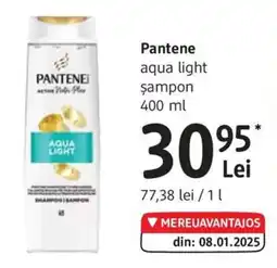 DM Pantene aqua light Șampon Ofertă