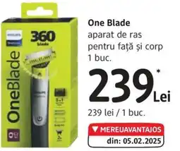 DM One Blade aparat de ras pentru faţă şi corp Ofertă