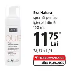 DM Eva Natura spumă pentru igiena intimă Ofertă