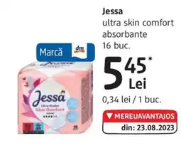 DM Jessa ultra skin comfort absorbante Ofertă