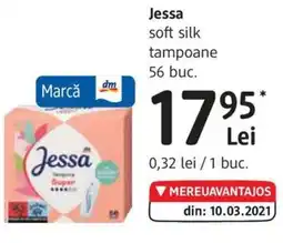 DM Jessa soft silk tampoane Ofertă