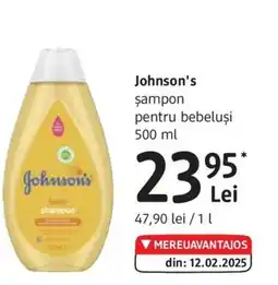 DM Johnson's Șampon pentru bebeluși Ofertă