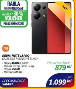 Flanco REDMI note 13 pro dual sim, midnight black Ofertă