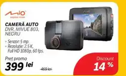 Flanco Cameră auto dvr, mivue 803, negru Ofertă