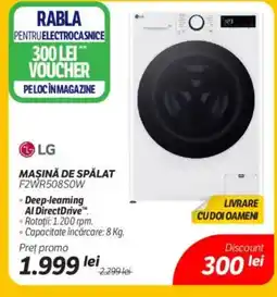 Flanco LG Maşină de spalat f2wr508s0w Ofertă