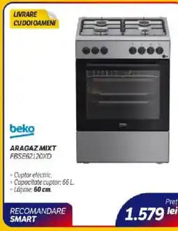 Flanco Aragaz mixt FBSE62120XD Ofertă