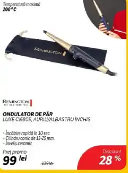 REMINGTON Ondulator de pår luxe ci5805, auriu/albastru închis