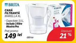 BRITA Cană filtrantă marella xl
