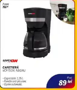 Cafetieră VCF750N, NEGRU