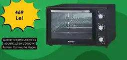 Domo Cuptor electric Albatros A50BRCL2 50 L 2000 W Rotisor Convectie Negru Ofertă