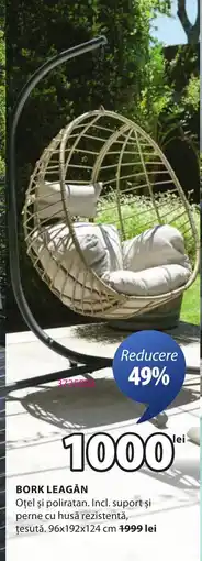 JYSK Bork leagăn Ofertă