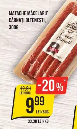Mega Image MATACHE MĂCELARU' Cârnaţi olteneşti Ofertă