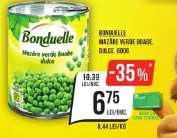 Mega Image BONDUELLE Mazăre verde boabe, dulce Ofertă