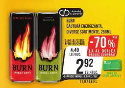 Mega Image BURN Băutură energizantă Ofertă