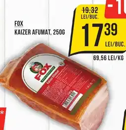Mega Image FOX Kaizer afumat Ofertă