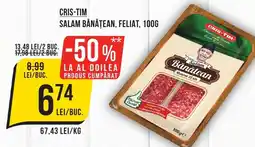 Mega Image CRIS-TIM Salam bănățean, feliat Ofertă