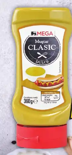 Mega Image MEGA Muştar clasic, dulce Ofertă