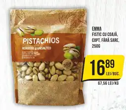 Mega Image EMMA Fistic cu coajă, copt, fără sare Ofertă