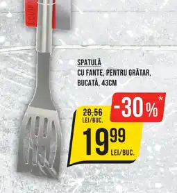 Spatulă cu fante, pentru grătar, bucată