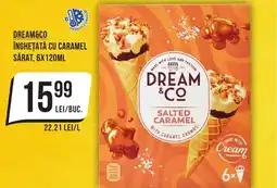 Mega Image DREAM&CO Înghețată cu caramel sărat Ofertă