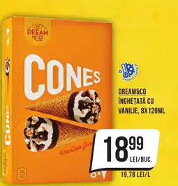 Mega Image Dream&co înghețată cu vanilie Ofertă