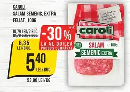 Mega Image CAROLI Salam semenic, extra feliat Ofertă