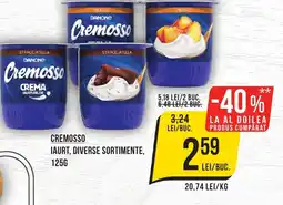 Mega Image CREMOSSO Iaurt, diverse sortimente Ofertă
