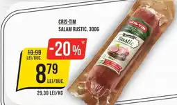 Mega Image CRIS-TIM Salam rustic Ofertă
