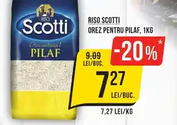 Mega Image RISO SCOTTI Orez pentru pilaf Ofertă
