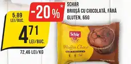 Mega Image SCHAR Briosa cu ciocolată, fără gluten Ofertă