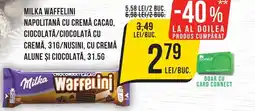 Mega Image Milka waffelini Ofertă