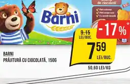 Mega Image BARNI Prăjitură cu ciocolată Ofertă