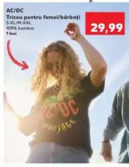 Kaufland AC/DC Tricou pentru femei/bărbați Ofertă